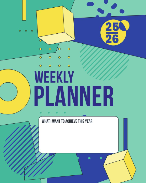 Middle or high school student planner cover